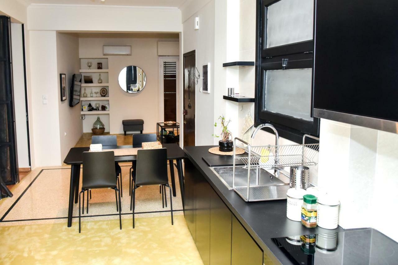 Central Apartment At Echarxia 2 Beds For 5 Pers By Mps Ateny Zewnętrze zdjęcie